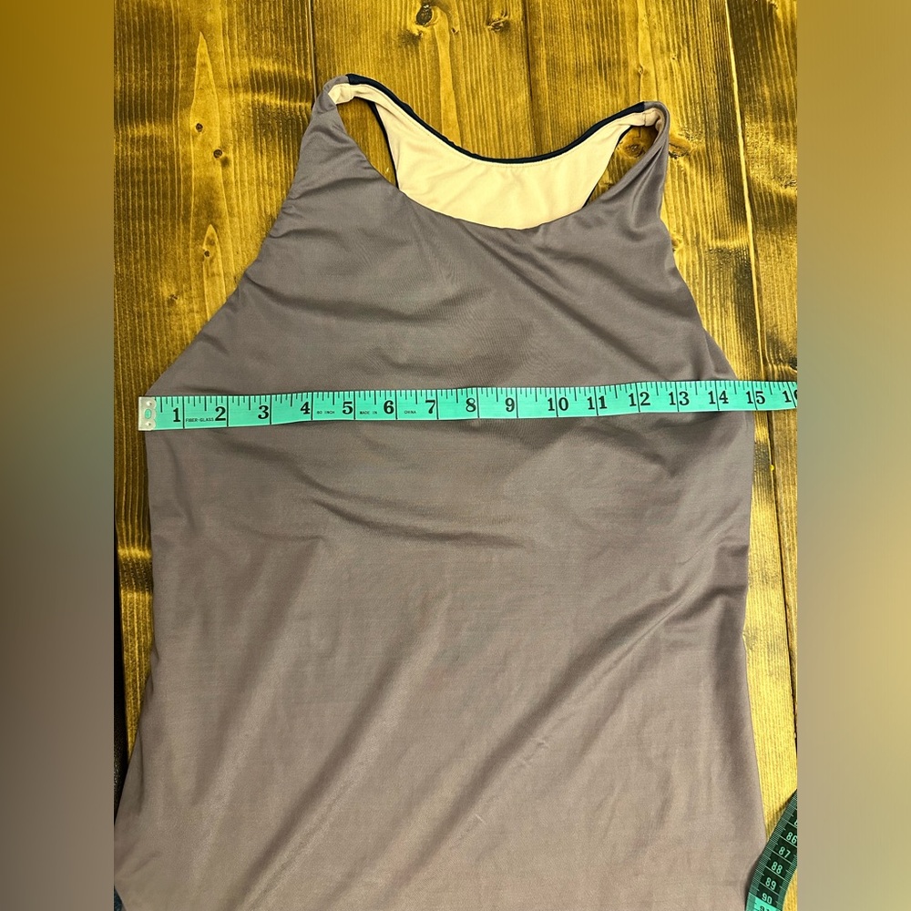 Patagonia Tank Top Womens Medium Blue Purple Cool Lightweight Outdoor Hiking - Picture 5 of 6